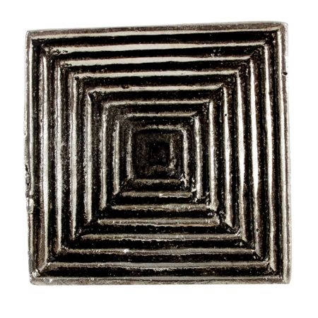 Kund Shape Antique Silver Aluminium Cabinet Knob